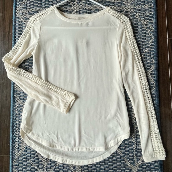 NWT! Bodycon Loft Top Cream size XXSP - Picture 1 of 9